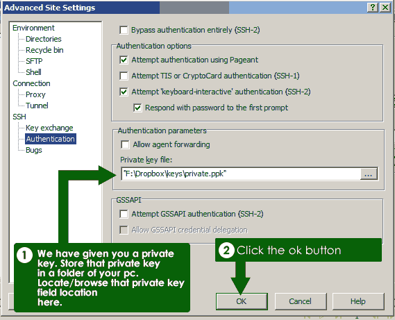 dedicated server login second step